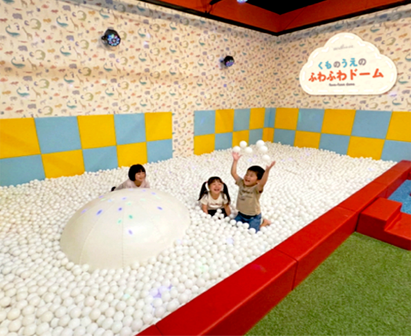 くものうえのふわふわドーム
